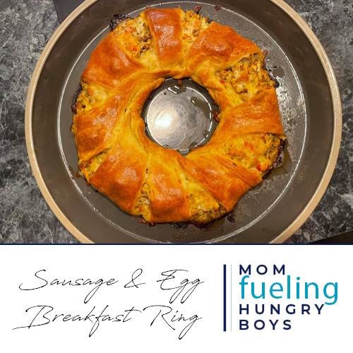 Sausages & Egg Breakfast Ring